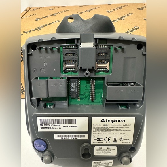 Ingenico i6550 Touch Screen Credit Card Point of Sale Processing Terminal - Picture 8 of 15